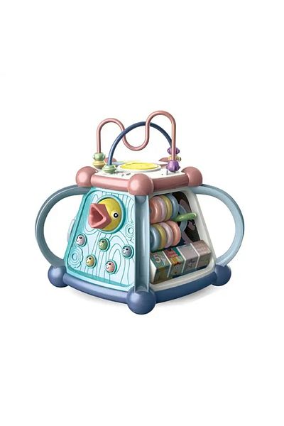 WePro Store 7 in 1 interactive educational toy, 5-sided activity center, sounds, lights, multicolor, 3+ years