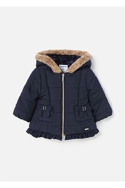 MAYORAL Baby Girl Hooded Coat