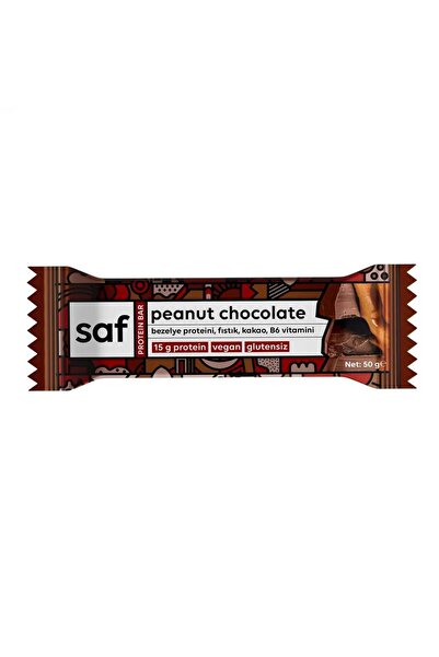 Saf Nutrition Saf Peanut Chocolate High Protein Bar 50gr