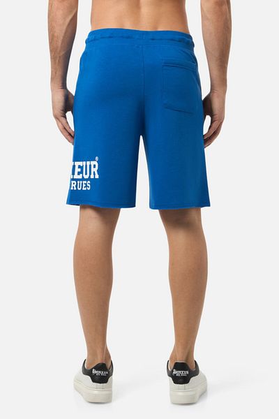 Boxeur Des Rues Λευκό σορτς με λογότυπο Cobalt Blue