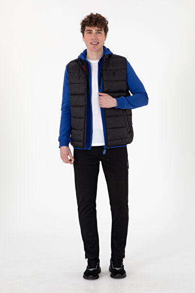 U.S. Polo Assn. Erkek Siyah Yelek 50290714-VR046
