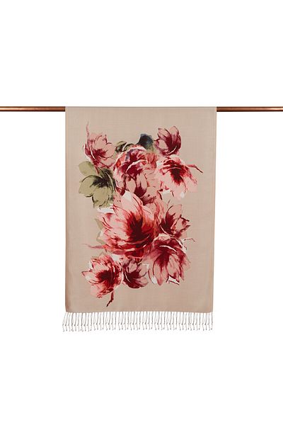 ipekevi Mink Silk Mill Silk Shawl 7133