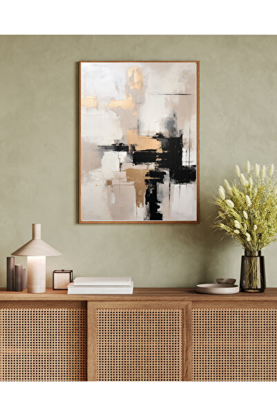 woodhomeworks Tek Parça Salon Ofis Dekor Tablo Ttk