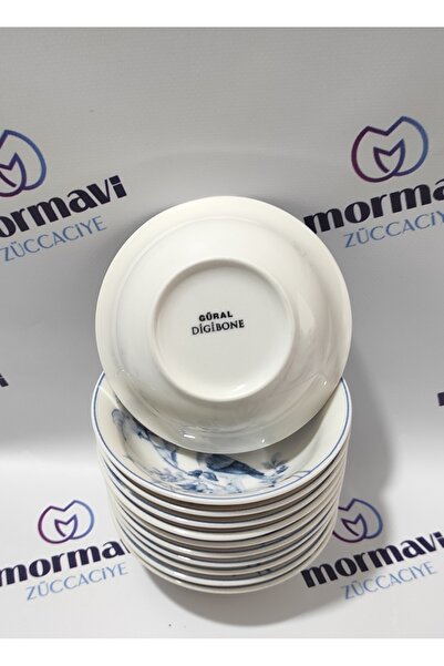 Güral Güral Porcelain Bird 6 Pieces 14 cm (Small) Soup Bowl