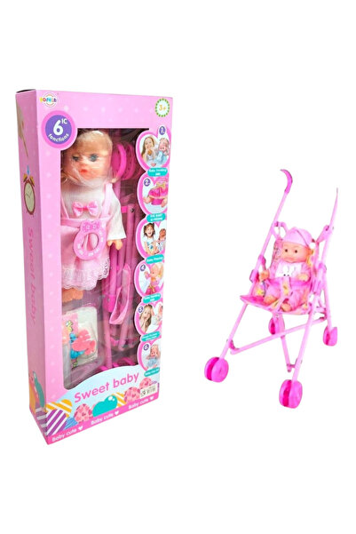 Toy Box Treasures Doll Stroller with Baby Doll
