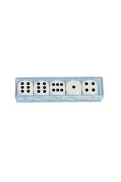 Sprise Dice set, size 16 mm, 5 pieces per set
