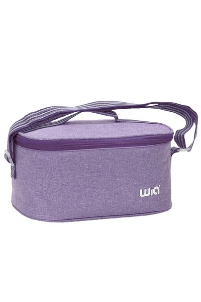 GLANCE Thermal Lunch Box with Thermos Purple
