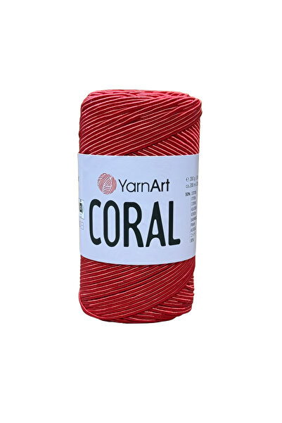 Yarnart Fir de tricotat Art Coral Slim Supra, moale și strălucitor, 200 gr
