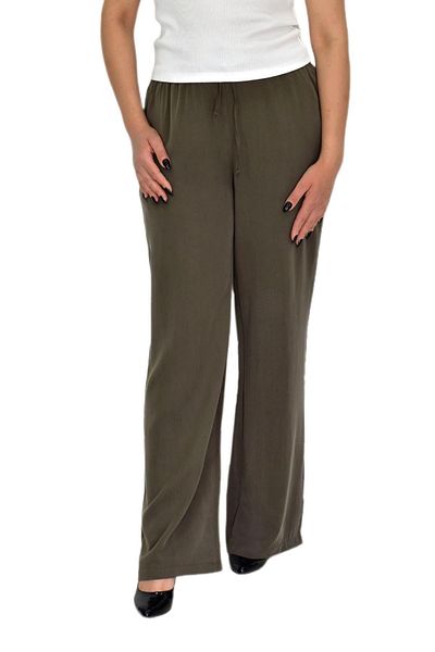 BAGLAN Women's Elastic Loose Trousers Bgl-St04637