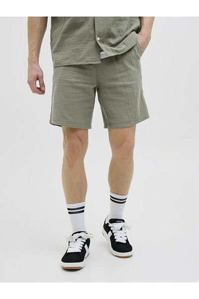 Jack & Jones Ανδρικό πράσινο Jpstjaiden Patras Jogger Short Srt Shorts 12274758-Mulledbas