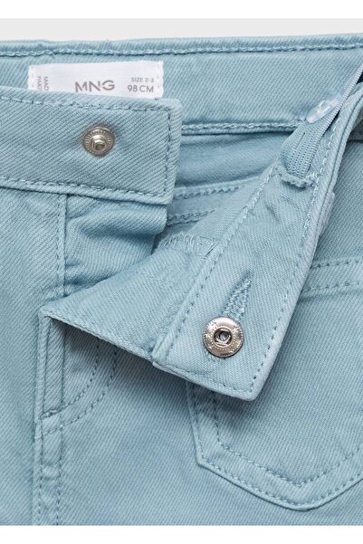 MANGO Baby Dikişsiz flare jean pantolon