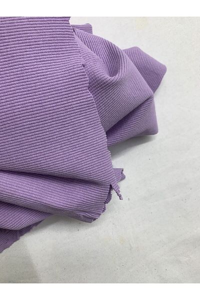Yiğit Kumaş Lilac Camisole (Rib) Fabric, Piece 90X120 cm