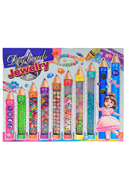 LUDIRO Σετ Χειροτεχνίας, Βραχιόλια με Χάντρες, 30x4x24 εκ., 10 Είδη Κομματιών