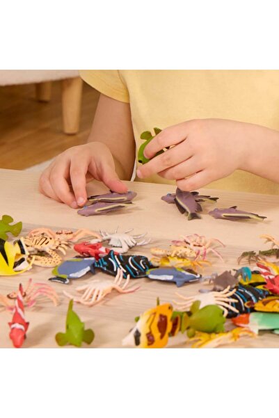 Terra 60 Parça Tüp İçinde Küçük Oyun Seti - Tropikal Balıklar