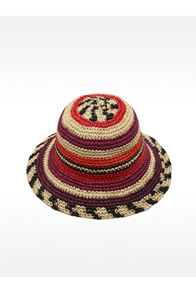 PARFOIS Hasır Efektli Bucket Şapka