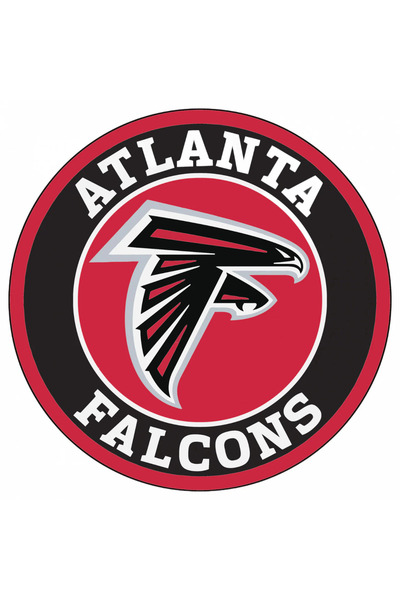 INOVATIX Set de 8 piese, autocolant cu logo-ul echipei Atlanta Falcons, INOVA...