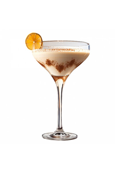 INOVATIX Set de 8 piese, Sticker Pahar cocktail cu coniac, INOVATIX®. 6 cm