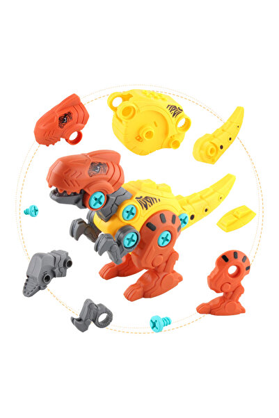 LUDIRO Διαδραστικό παιχνίδι STEM DIY, Κατασκευάσιμος δεινόσαυρος, Τυραννόσαυρος Ρεξ