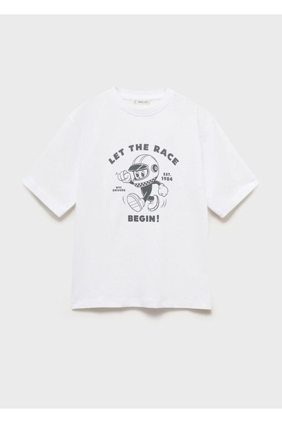 MANGO Kids Short-sleeved T-shirt with print