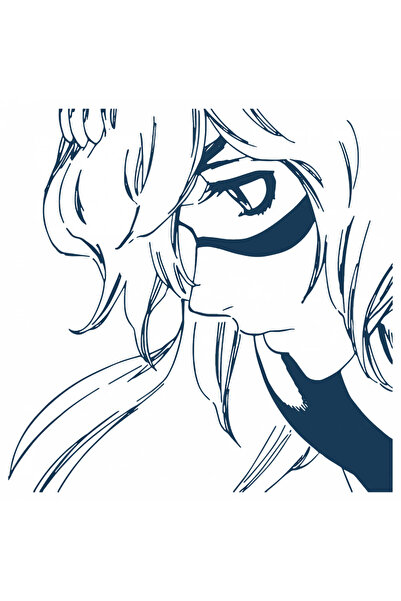 INOVATIX Set de 8 piese, autocolant anime Neliel Bleach, INOVATIX®. 6 cm