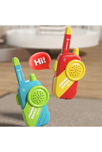 LUDIRO Ασύρματο για παιδιά, διαδραστικό παιχνίδι με καθαρό ήχο, μεγάλη απόσταση επικοινωνίας, πράσινο