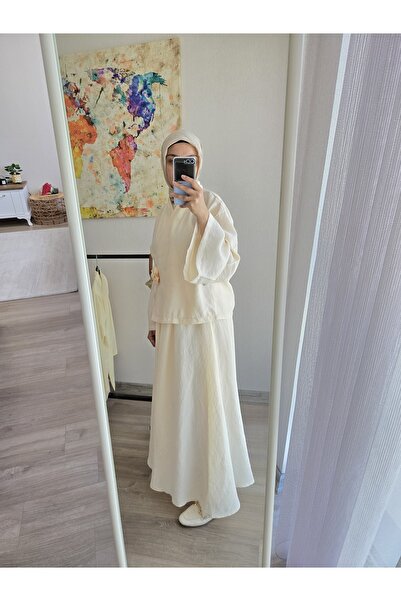 Butik Henza Etek Gömlek Alt-Üst Takım