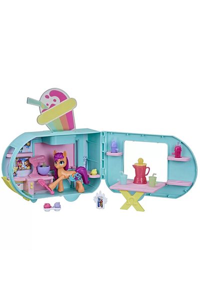 MY LITTLE PONY SUNNY STARSCOUT'S SMOOTHIE CARAVAN