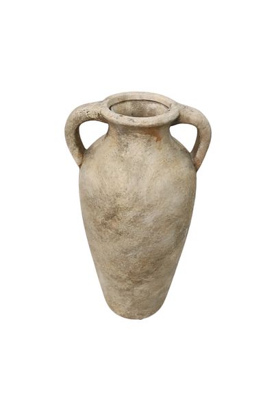 Generic Luxury honey color vase stand for elegant home decor and outdoor gardens, size (15*15*34.5 cm) (2 kg)