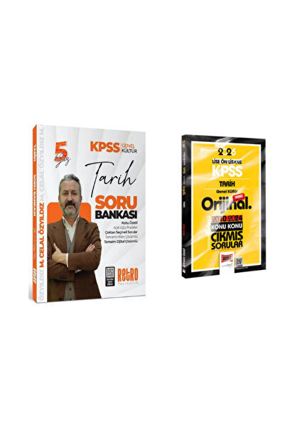 Okyanus Yayınları 2026 kpss celal hoca tarih soru bankası ve örtaöğretim önli...