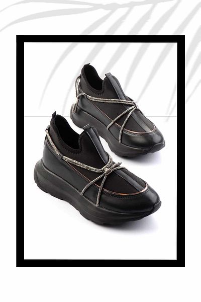 Bambi Black Black Women's Sneaker Price Difference 10%