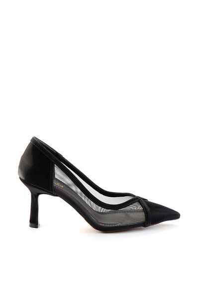 Bambi Black Women's Classic Heeled Shoes K01188203438