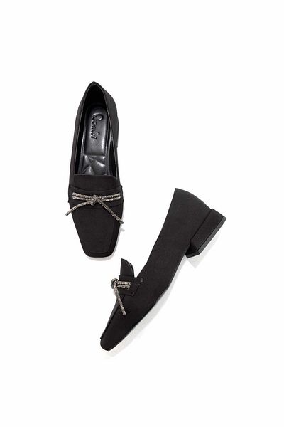 Bambi Matte Black Women's Ballerina Ballerina K01213034338