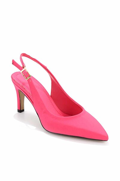 Bambi Matné fuchsiové dámské klasické boty na vysokém podpatku K01188132638