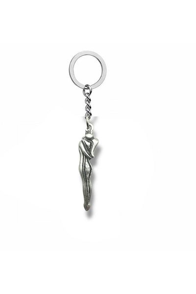Herşey Nota Hugging Couple Figured Unisex Keychain |   Emotional and Stylish Accessory