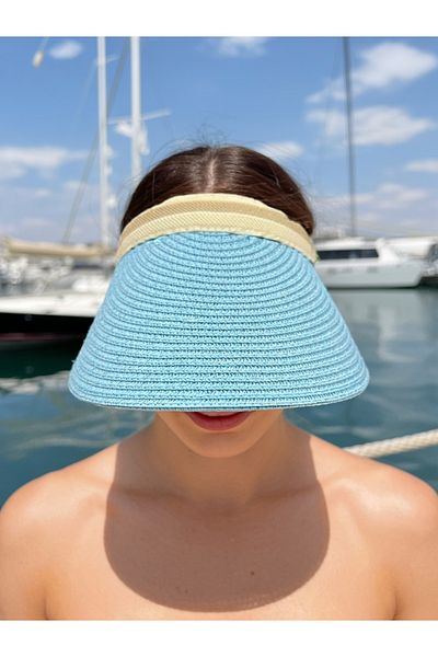 LAGRANZE Women's Colorful Visor Hat