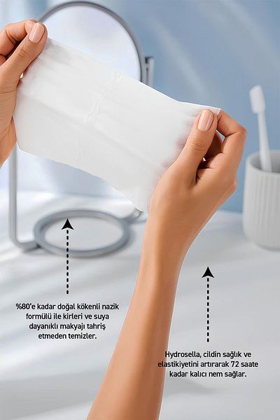 Alix Avien Makeup Remover Wipes - All over Makeup Remover Wet Wipes 30 Pcs