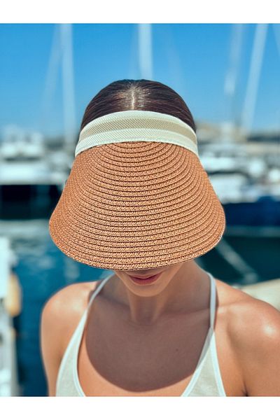 LAGRANZE Women's Colorful Visor Hat