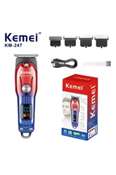 Kemei ماكينة قص الشعر الكهربائية km-247