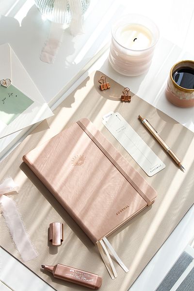 PAPERORA A5 Bullet Journal Dotted Notebook 140 Gr. 80 Sheets Cappuccino