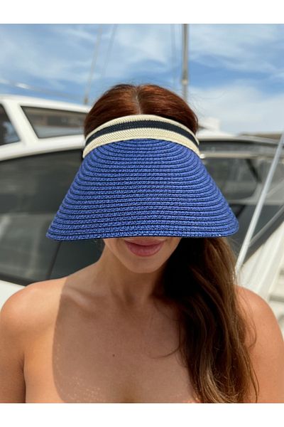 LAGRANZE Women's Colorful Visor Hat