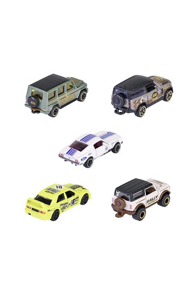 Simba MAJORETTE CASTHEADS SERIES SET OF 5 CARS 1:64 SCALE