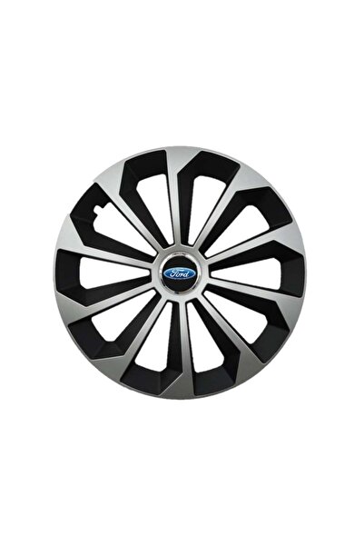 Autohelix MSA Set de 4 capace de jantă Fame gri-negru cu inel R14, pentru gam...