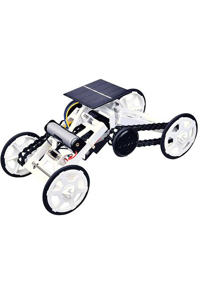 LUDIRO DIY Construction Vehicle with Solar Powered Motor, STEAM, Climbing Function