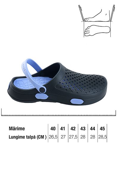 GEZER Black-Blue / 45