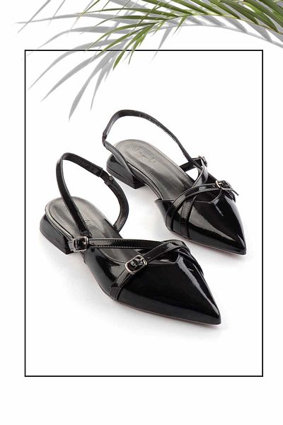 Bambi Black Women's Classic Heeled Shoes K01226015408