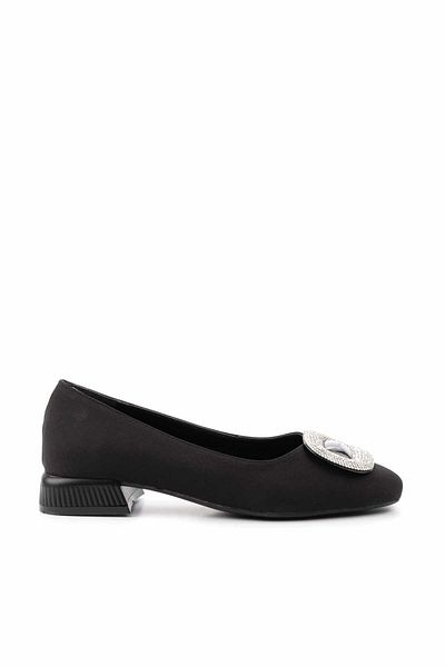 Bambi Matte Black Women's Ballerina Ballerina K01213032438