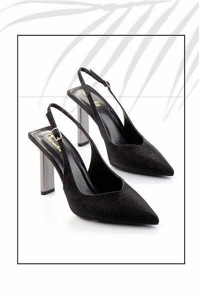 Bambi Black Women's Evening Dress Shoes K01209222238