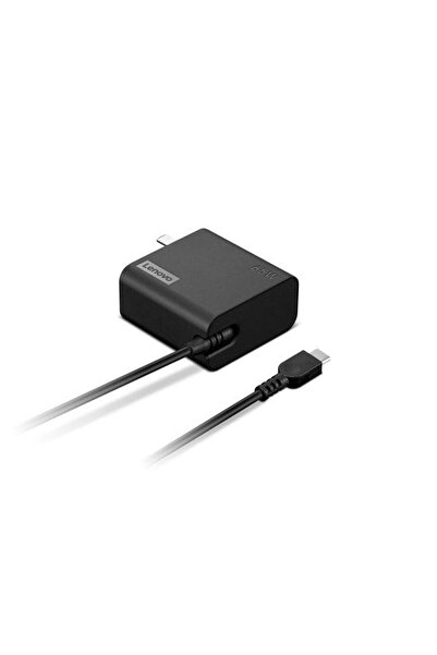 LENOVO Încărcător de perete USB-C de 65W, Negru, Ștecher UK cu 3 pini, Cutie ...