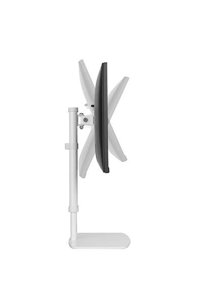 NEOMOUNTS Dual monitor desk stand FPMA-D890WHITE; for displays with diagonals 10-30