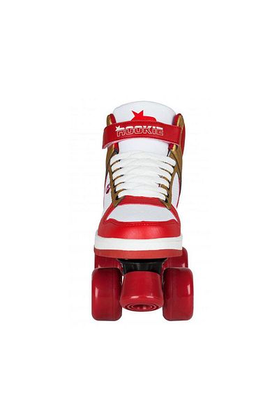 Pegas ROOKIE HYPE HITOP TRAINER 41 RED-GOLD ROLLERS